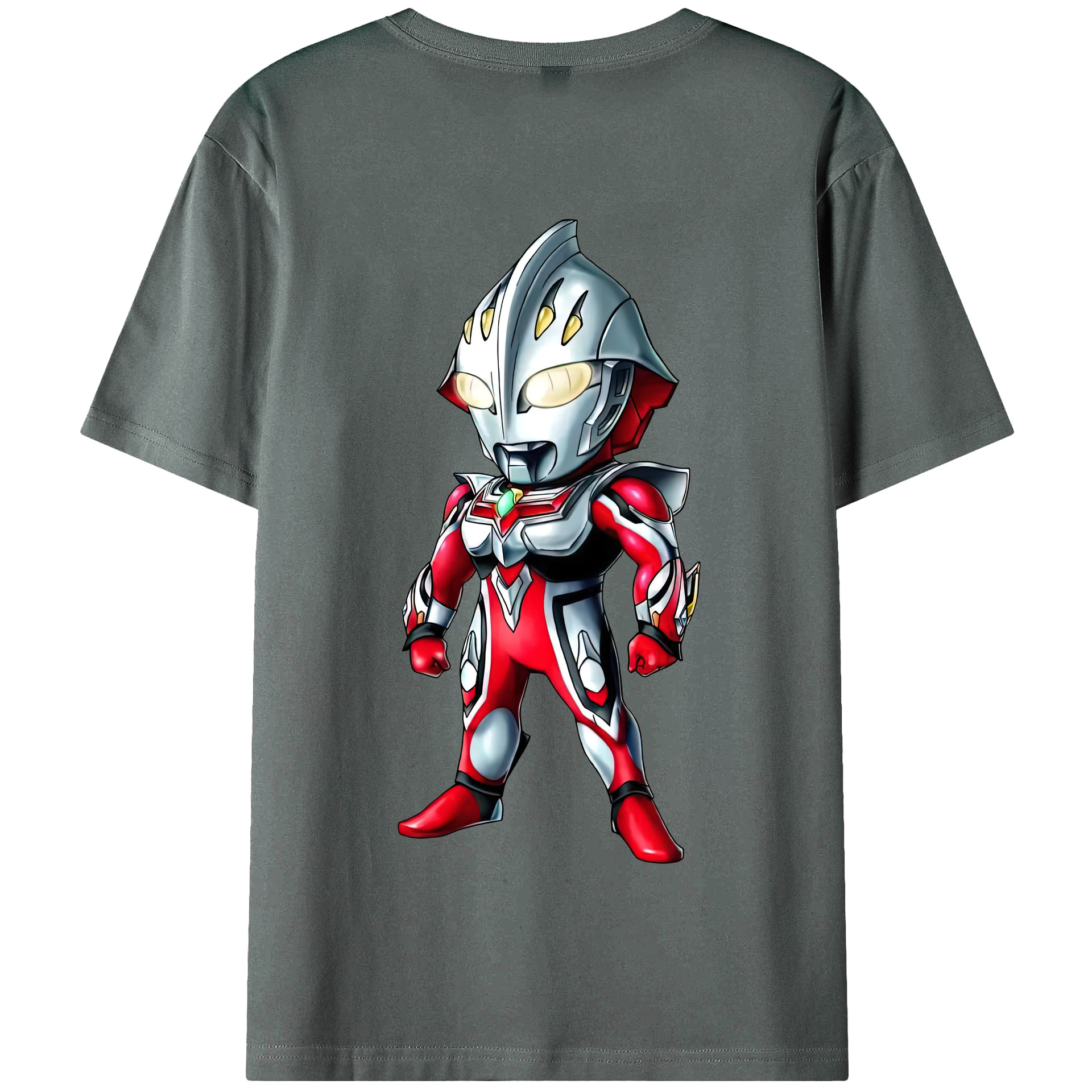 （画像用） ウルトラマン Ultraman 綿100％半袖Tシャツ（背面プリント）